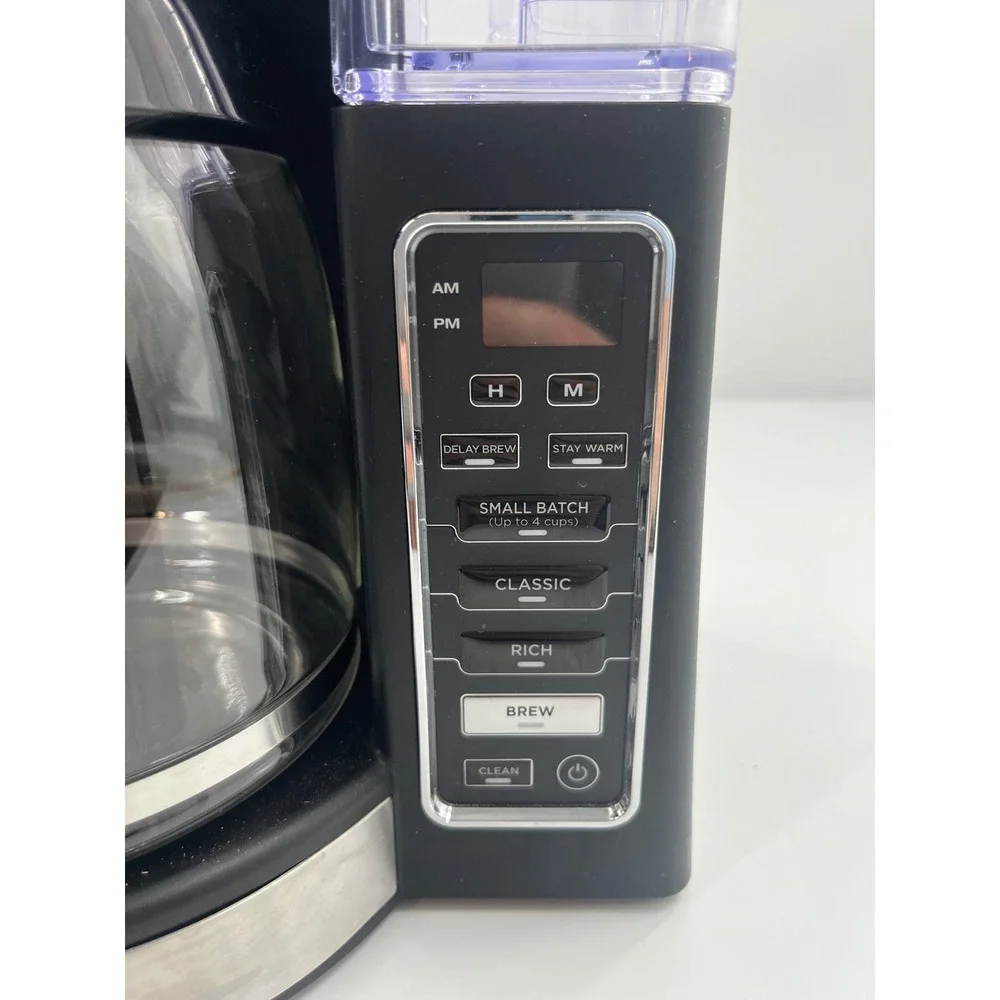 Ninja CE251 Programmable 12 Cup Coffee Maker Black Stainless Steel CE201